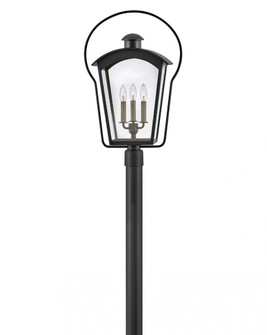 Large Post Mount Lantern (87|13301BK)
