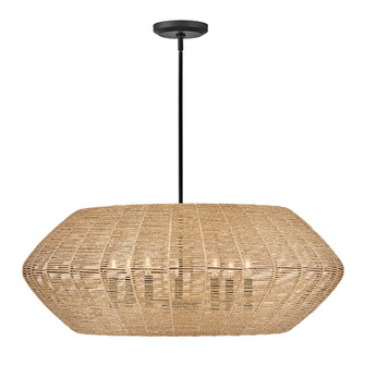 Large Convertible Drum Chandelier (87|40385BLK-CML)
