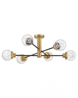 Large Adjustable Semi-flush Mount (87|40696BK)