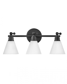 Medium Adjustable Three Light Vanity (87|51183BK)