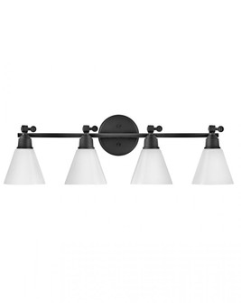 Large Adjustable Four Light Vanity (87|51184BK)