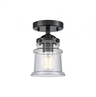 Canton - 1 Light - 5 inch - Oil Rubbed Bronze - Semi-Flush Mount (3442|284-1C-OB-G184S-LED)