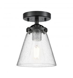 Cone - 1 Light - 6 inch - Oil Rubbed Bronze - Semi-Flush Mount (3442|284-1C-OB-G64)