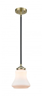 Bellmont - 1 Light - 6 inch - Black Antique Brass - Stem hung - Mini Pendant (3442|284-1S-BAB-G191-LED)