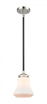 Bellmont - 1 Light - 6 inch - Black Polished Nickel - Stem hung - Mini Pendant (3442|284-1S-BPN-G191-LED)