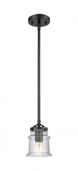 Canton - 1 Light - 5 inch - Oil Rubbed Bronze - Stem hung - Mini Pendant (3442|284-1S-OB-G184S-LED)