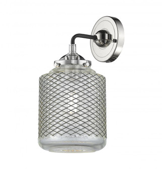 Stanton - 1 Light - 6 inch - Black Polished Nickel - Sconce (3442|284-1W-BPN-G262)