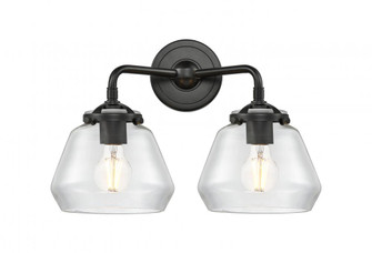 Fulton - 2 Light - 15 inch - Oil Rubbed Bronze - Bath Vanity Light (3442|284-2W-OB-G172)