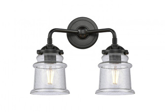 Canton - 2 Light - 13 inch - Oil Rubbed Bronze - Bath Vanity Light (3442|284-2W-OB-G184S)