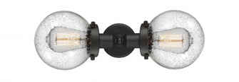 Beacon - 2 Light - 14 inch - Oil Rubbed Bronze - Bath Vanity Light (3442|900H-2W-OB-G204-6-LED)