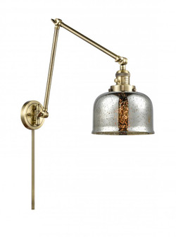 Bell - 1 Light - 8 inch - Antique Brass -Adjustable Swing Arm (3442|238-AB-G78)