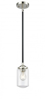 Dover - 1 Light - 5 inch - Black Polished Nickel - Stem hung - Mini Pendant (3442|284-1S-BPN-G312-LED)