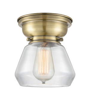 Fulton - 1 Light - 7 inch - Antique Brass - Flush Mount (3442|623-1F-AB-G172)