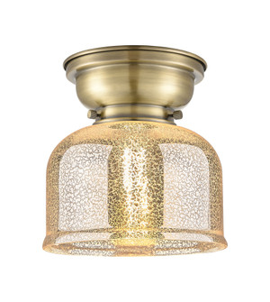 Bell - 1 Light - 8 inch - Antique Brass - Flush Mount (3442|623-1F-AB-G78)