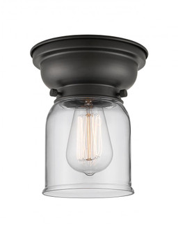 Bell - 1 Light - 6 inch - Matte Black - Flush Mount (3442|623-1F-BK-G52-LED)