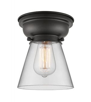 Cone - 1 Light - 6 inch - Matte Black - Flush Mount (3442|623-1F-BK-G62)