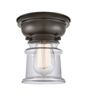 Canton - 1 Light - 6 inch - Oil Rubbed Bronze - Flush Mount (3442|623-1F-OB-G182S-LED)