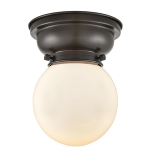 Beacon - 1 Light - 6 inch - Oil Rubbed Bronze - Flush Mount (3442|623-1F-OB-G201-6-LED)