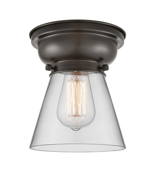 Cone - 1 Light - 6 inch - Oil Rubbed Bronze - Flush Mount (3442|623-1F-OB-G62-LED)