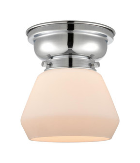 Fulton - 1 Light - 7 inch - Polished Chrome - Flush Mount (3442|623-1F-PC-G171)