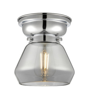 Fulton - 1 Light - 7 inch - Polished Chrome - Flush Mount (3442|623-1F-PC-G173-LED)