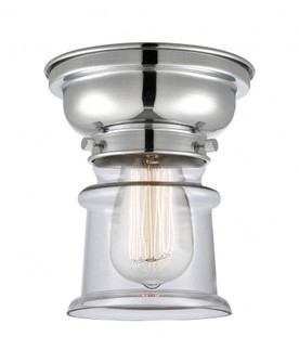 Canton - 1 Light - 6 inch - Polished Chrome - Flush Mount (3442|623-1F-PC-G182S-LED)