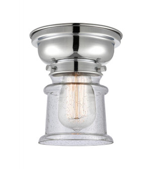 Canton - 1 Light - 6 inch - Polished Chrome - Flush Mount (3442|623-1F-PC-G184S-LED)