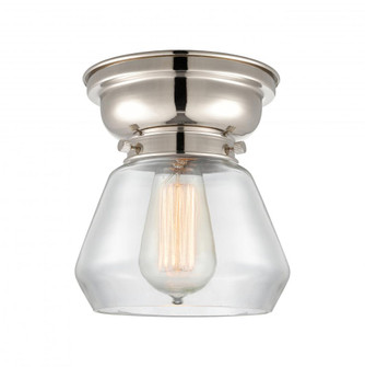 Fulton - 1 Light - 7 inch - Polished Nickel - Flush Mount (3442|623-1F-PN-G172-LED)
