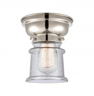 Canton - 1 Light - 6 inch - Polished Nickel - Flush Mount (3442|623-1F-PN-G184S-LED)