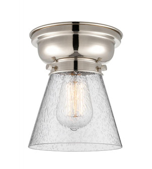 Cone - 1 Light - 6 inch - Polished Nickel - Flush Mount (3442|623-1F-PN-G64-LED)