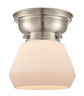 Fulton - 1 Light - 7 inch - Brushed Satin Nickel - Flush Mount (3442|623-1F-SN-G171)