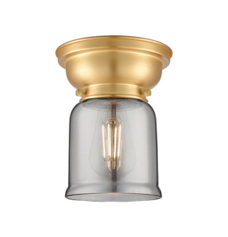 Bell - 1 Light - 6 inch - Brushed Satin Nickel - Flush Mount (3442|623-1F-SN-G53-LED)