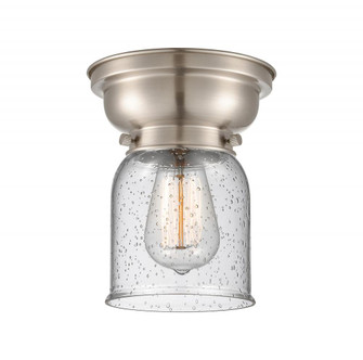 Bell - 1 Light - 6 inch - Brushed Satin Nickel - Flush Mount (3442|623-1F-SN-G54-LED)