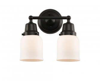Bell - 2 Light - 13 inch - Matte Black - Bath Vanity Light (3442|623-2W-BK-G51)