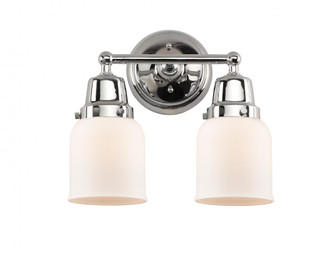 Bell - 2 Light - 13 inch - Polished Chrome - Bath Vanity Light (3442|623-2W-PC-G51)