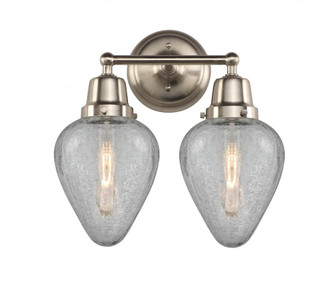Geneseo - 2 Light - 15 inch - Brushed Satin Nickel - Bath Vanity Light (3442|623-2W-SN-G165)