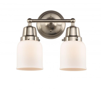Bell - 2 Light - 13 inch - Brushed Satin Nickel - Bath Vanity Light (3442|623-2W-SN-G51)