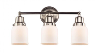 Bell - 3 Light - 21 inch - Brushed Satin Nickel - Bath Vanity Light (3442|623-3W-SN-G51)