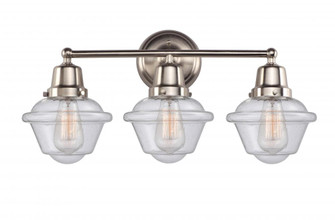 Oxford - 3 Light - 24 inch - Brushed Satin Nickel - Bath Vanity Light (3442|623-3W-SN-G534)