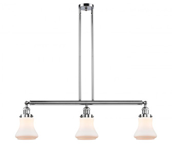 Bellmont - 3 Light - 39 inch - Polished Chrome - Stem Hung - Adjustable Island Light (3442|213-PC-G191-LED)