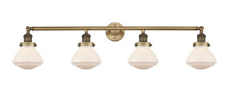 Olean - 4 Light - 43 inch - Brushed Brass - Adjustable Bath Vanity Light (3442|215-BB-G321)