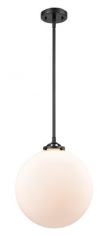Beacon - 1 Light - 12 inch - Oil Rubbed Bronze - Stem hung - Mini Pendant (3442|284-1S-OB-G201-12-LED)