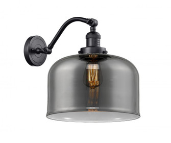 Bell - 1 Light - 12 inch - Matte Black - Adjustable Sconce (3442|515-1W-BK-G73-L)