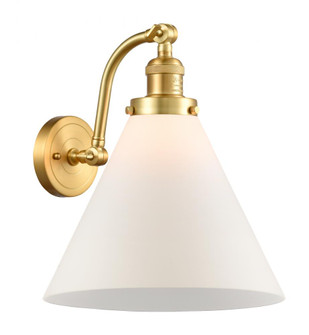 Cone - 1 Light - 12 inch - Satin Gold - Adjustable Sconce (3442|515-1W-SG-G41-L)