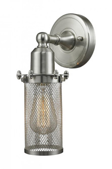 Quincy Hall - 1 Light - 5 inch - Brushed Satin Nickel - Sconce (3442|900-1W-SN-CE219-SN-LED)