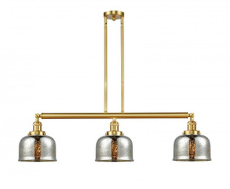 Bell - 3 Light - 41 inch - Satin Gold - Stem Hung - Adjustable Island Light (3442|213-SG-G78)