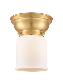 Bell - 1 Light - 6 inch - Satin Gold - Flush Mount (3442|623-1F-SG-G51)