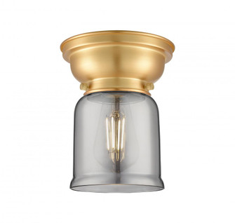 Bell - 1 Light - 6 inch - Satin Gold - Flush Mount (3442|623-1F-SG-G53)