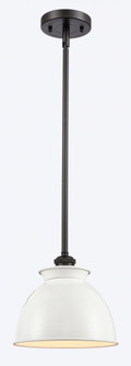 Adirondack - 1 Light - 8 inch - Oil Rubbed Bronze - Mini Pendant (3442|516-1S-OB-M14-W-LED)