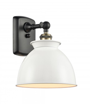 Adirondack - 1 Light - 8 inch - Black Antique Brass - Sconce (3442|516-1W-BAB-M14-W-LED)